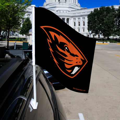 NCAA Oregon State Beavers Car Flag Fan Gear NCAA Oregon State Beavers