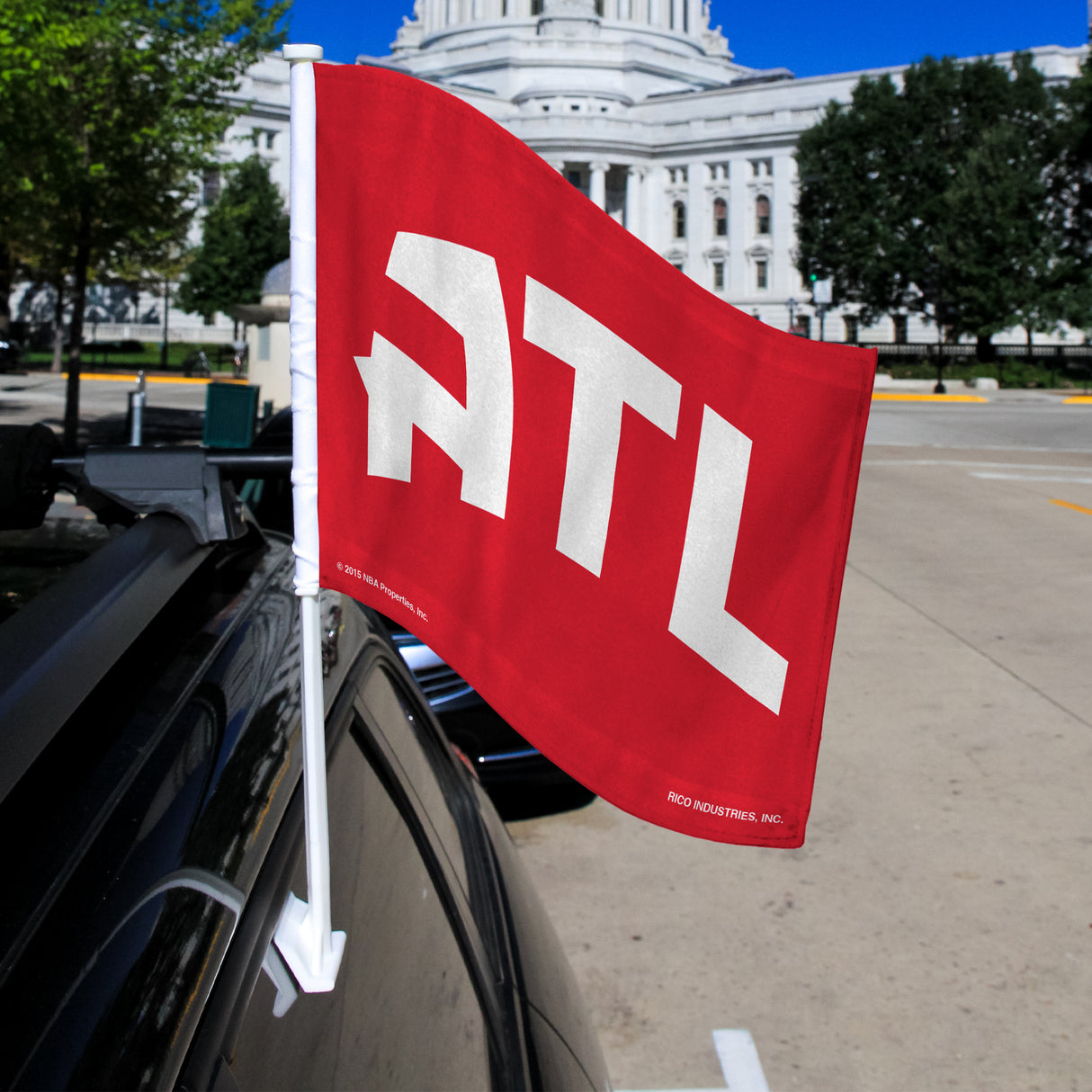 NBA Atlanta Hawks Car Flag Fan Gear NBA Atlanta Hawks