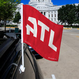 NBA Atlanta Hawks Car Flag Fan Gear NBA Atlanta Hawks