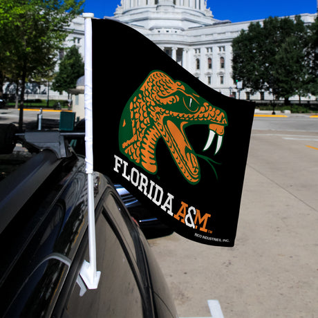 NCAA Florida A&M Rattlers - FAMU Car Flag Fan Gear NCAA Florida A&M Rattlers