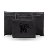 NCAA Memphis Tigers Laser Engraved Tri-Fold Wallet Fan Gear NCAA Memphis Tigers