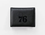 NBA Philadelphia 76ers Laser Engraved Trifold Wallet Fan Gear NBA Philadelphia 76ers