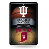 NCAA Indiana Hoosiers Large Metal Sign
