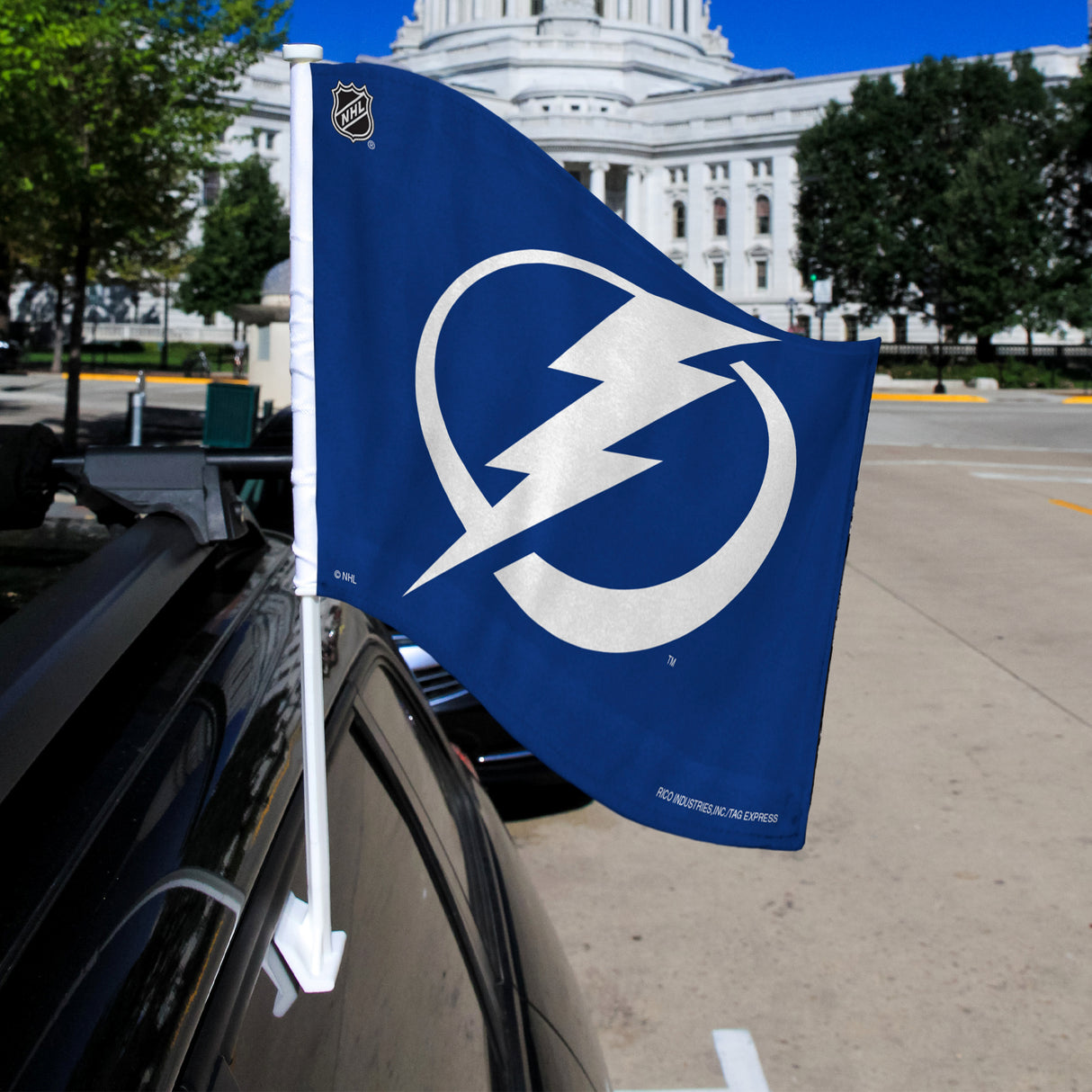 NHL Tampa Bay Lightning Car Flag Fan Gear NHL Tampa Bay Lightning