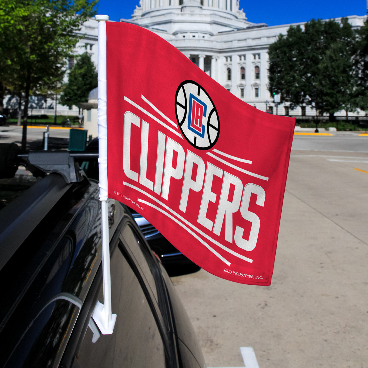 NBA Los Angeles Clippers Car Flag Fan Gear NBA Los Angeles Clippers
