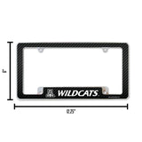 NCAA Arizona Wildcats All Over Chrome Frame Fan Gear NCAA Arizona Wildcats