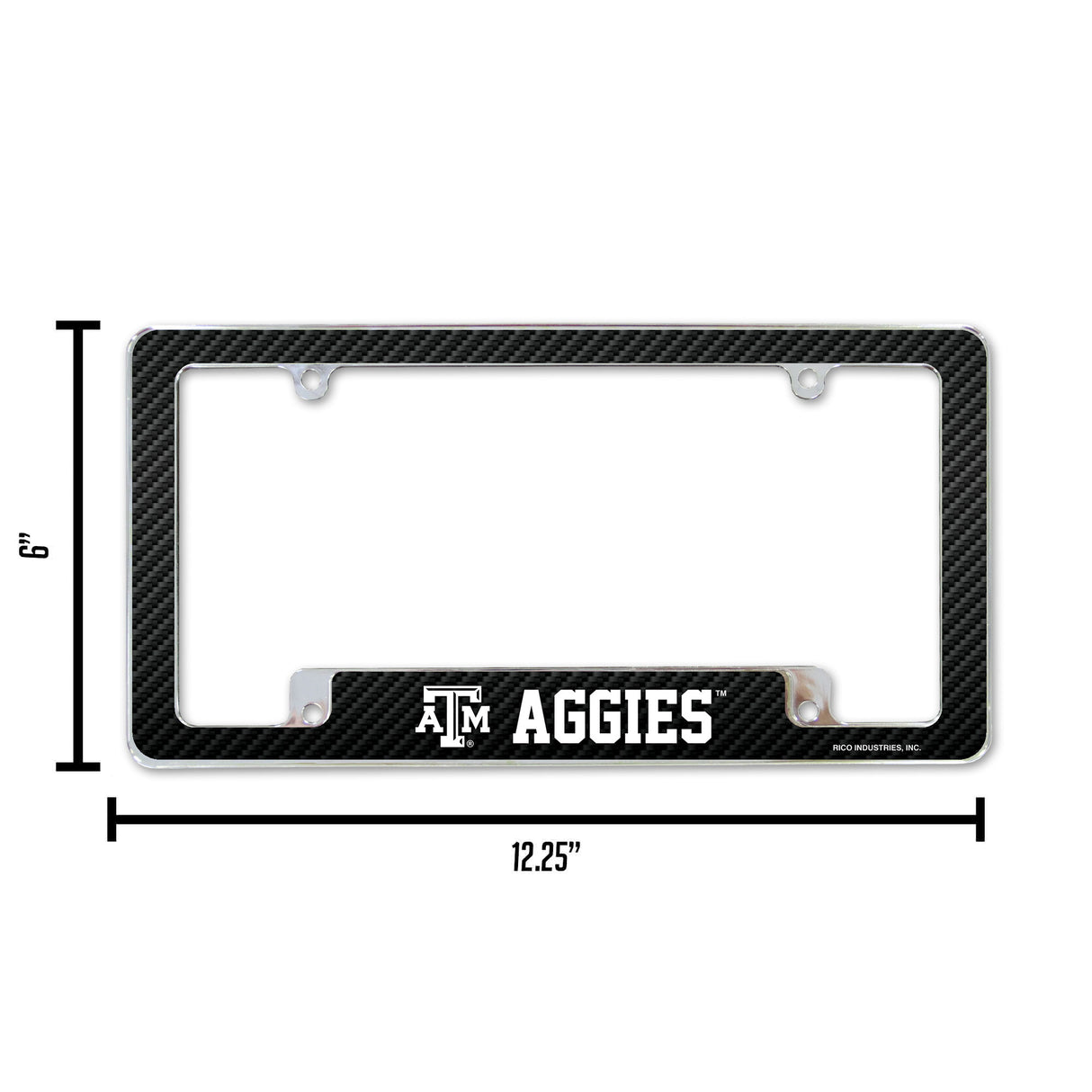NCAA Texas A&M Aggies All Over Chrome Frame Fan Gear NCAA Texas A&M Aggies