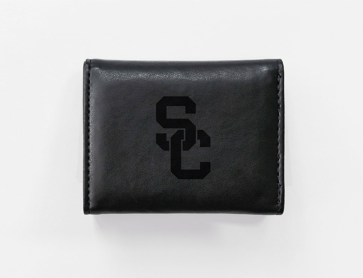 NCAA Southern California Trojans - USC Laser Engraved Tri-Fold Wallet Fan Gear NCAA Southern California Trojans