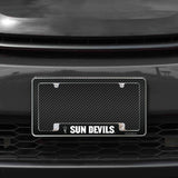NCAA Arizona State Sun Devils - ASU All Over Chrome Frame Fan Gear NCAA Arizona State Sun Devils