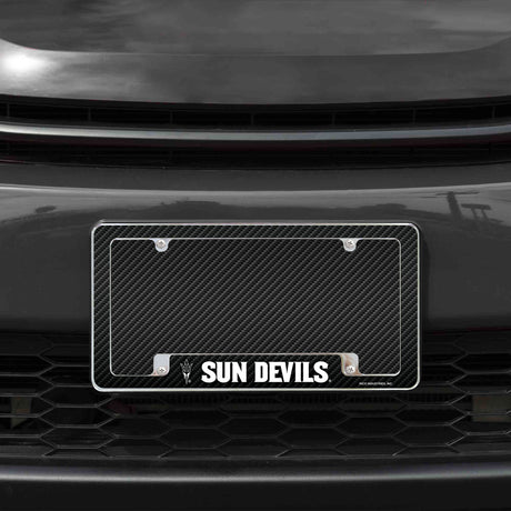 NCAA Arizona State Sun Devils - ASU All Over Chrome Frame Fan Gear NCAA Arizona State Sun Devils