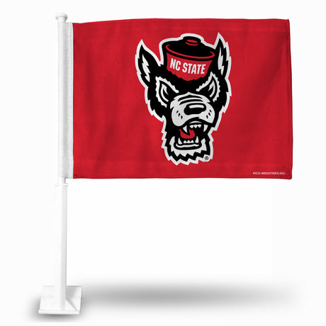 NCAA North Carolina State Wolfpack Car Flag Fan Gear NCAA North Carolina State Wolfpack
