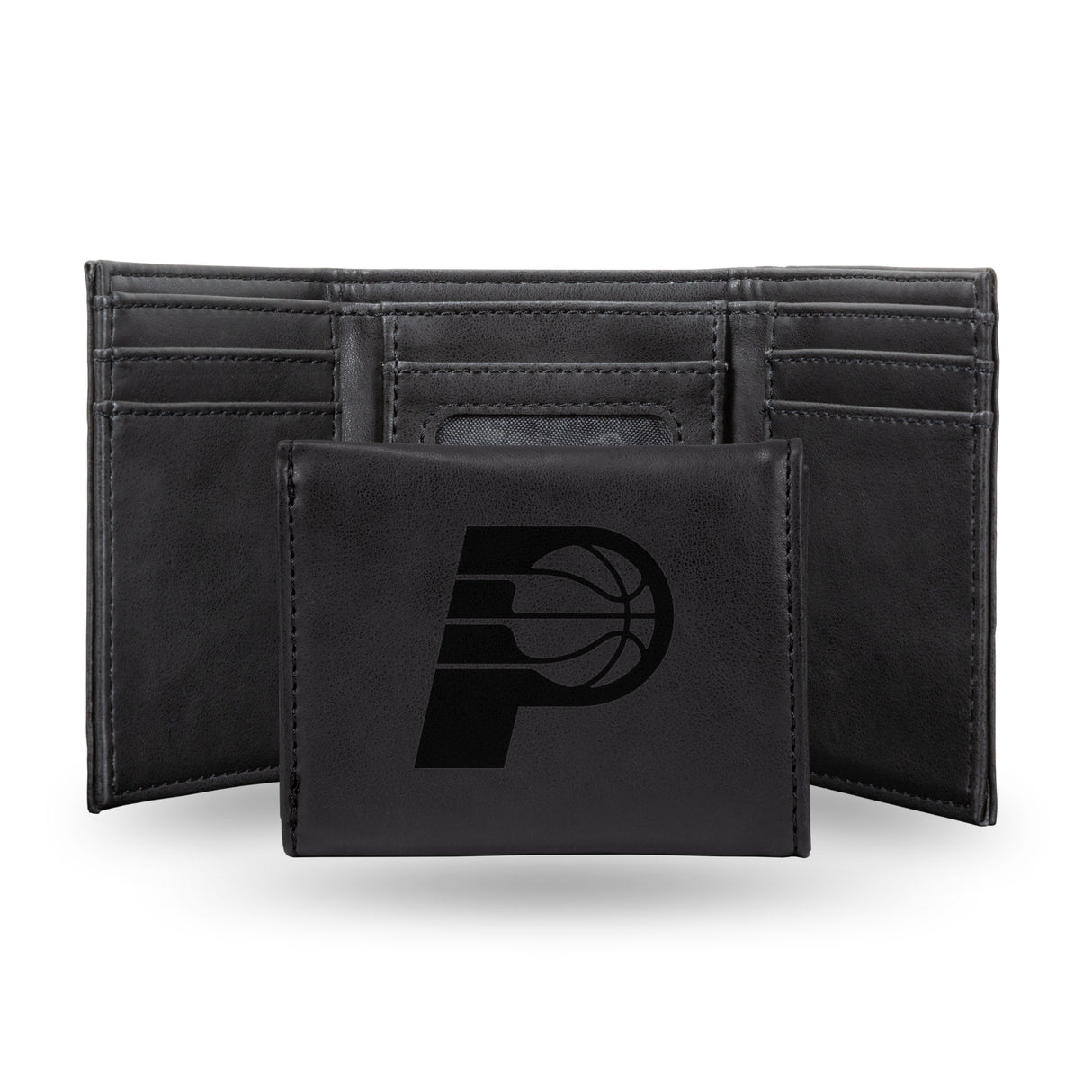 NBA Indiana Pacers Laser Engraved Trifold Wallet Fan Gear NBA Indiana Pacers