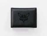 NBA Charlotte Hornets Laser Engraved Trifold Wallet Fan Gear NBA Charlotte Hornets