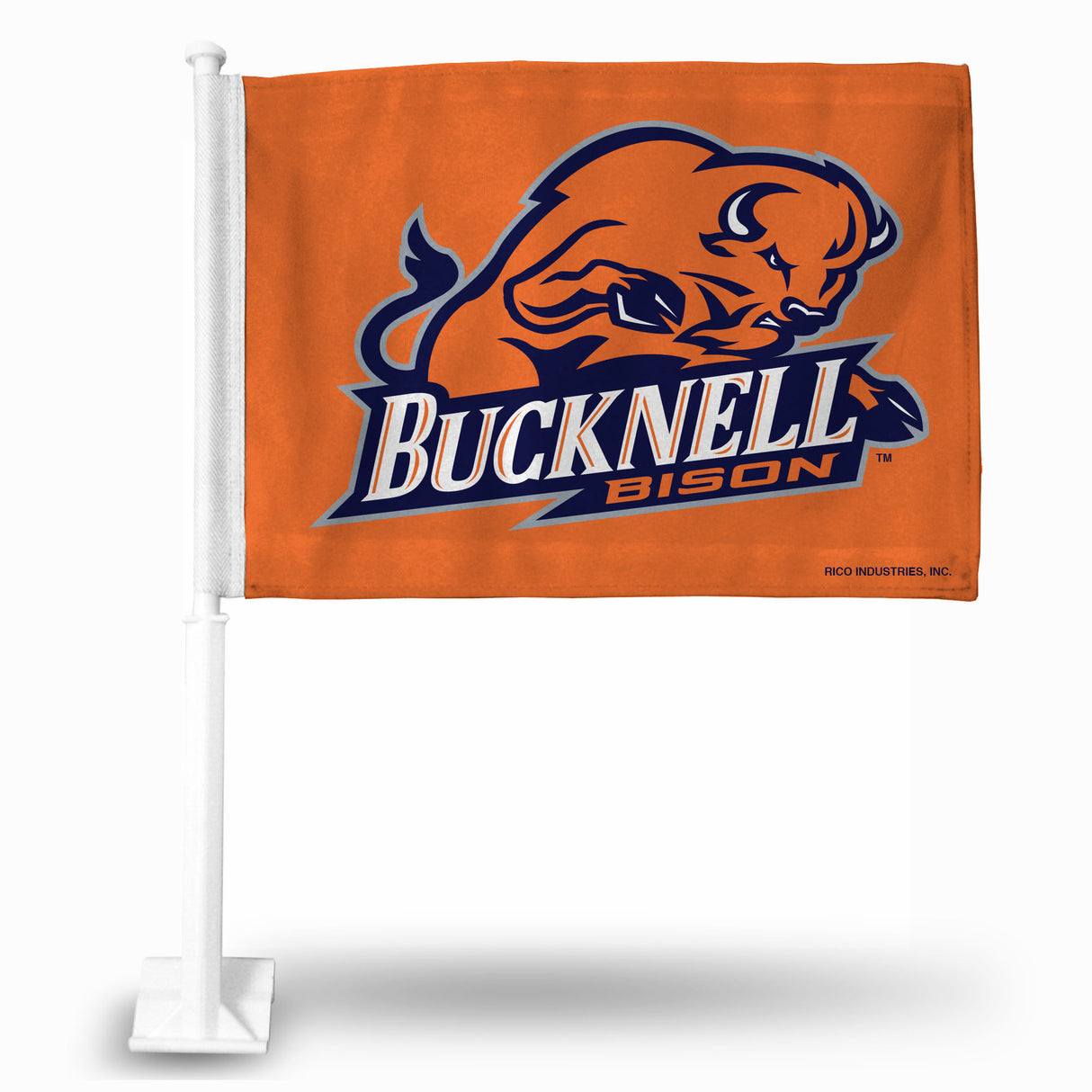 NCAA Bucknell Bison Car Flag Fan Gear NCAA Bucknell Bison