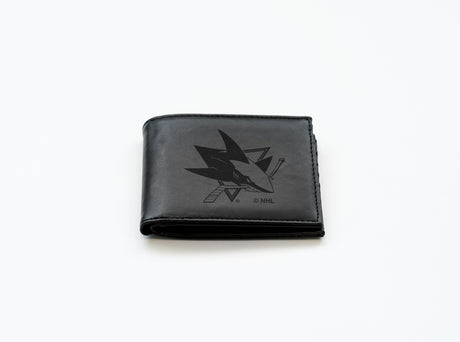 NHL San Jose Sharks Laser Engraved Billfold Fan Gear NHL San Jose Sharks