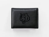 NFL Cincinnati Bengals Laser Engraved Trifold Wallet Fan Gear NFL Cincinnati Bengals