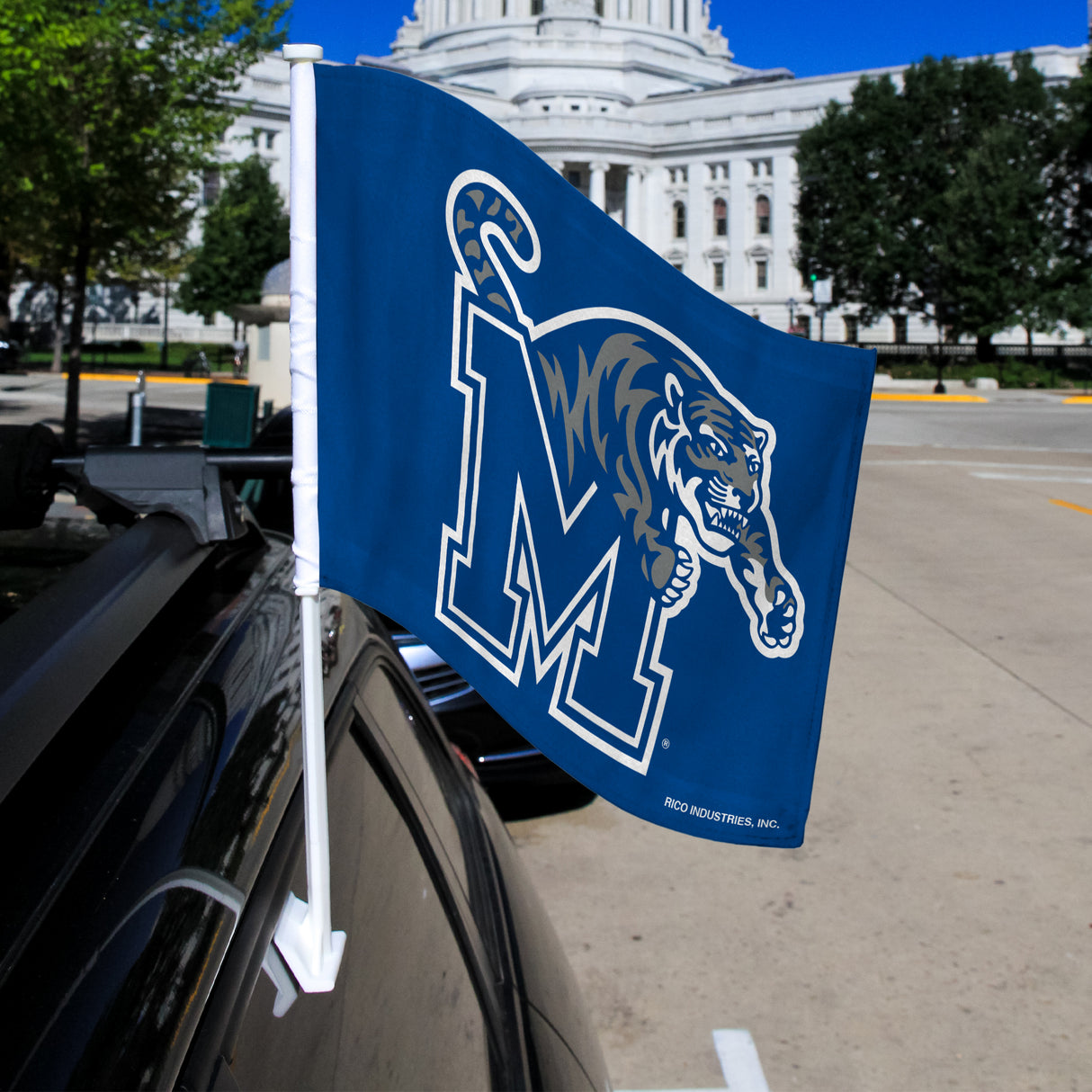 NCAA Memphis Tigers Car Flag Fan Gear NCAA Memphis Tigers