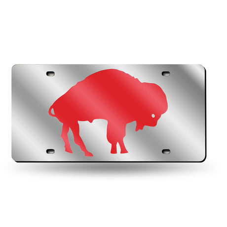 NFL Buffalo Bills Laser Cut Silver License Plate Tag Fan Gear NFL Buffalo Bills
