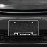 NCAA Illinois Fighting Illini All Over Chrome Frame Fan Gear NCAA Illinois Fighting Illini