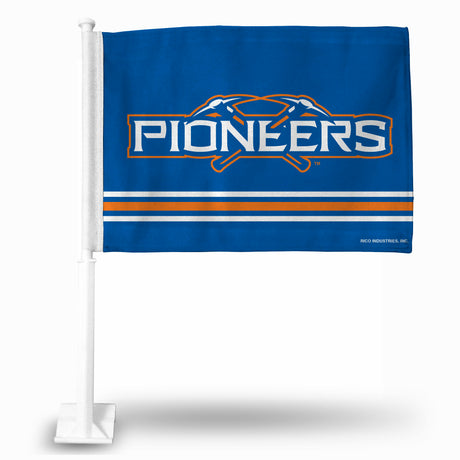 NCAA Wisconsin-Platteville Pioneers Car Flag Fan Gear NCAA Wisconsin-Platteville Pioneers