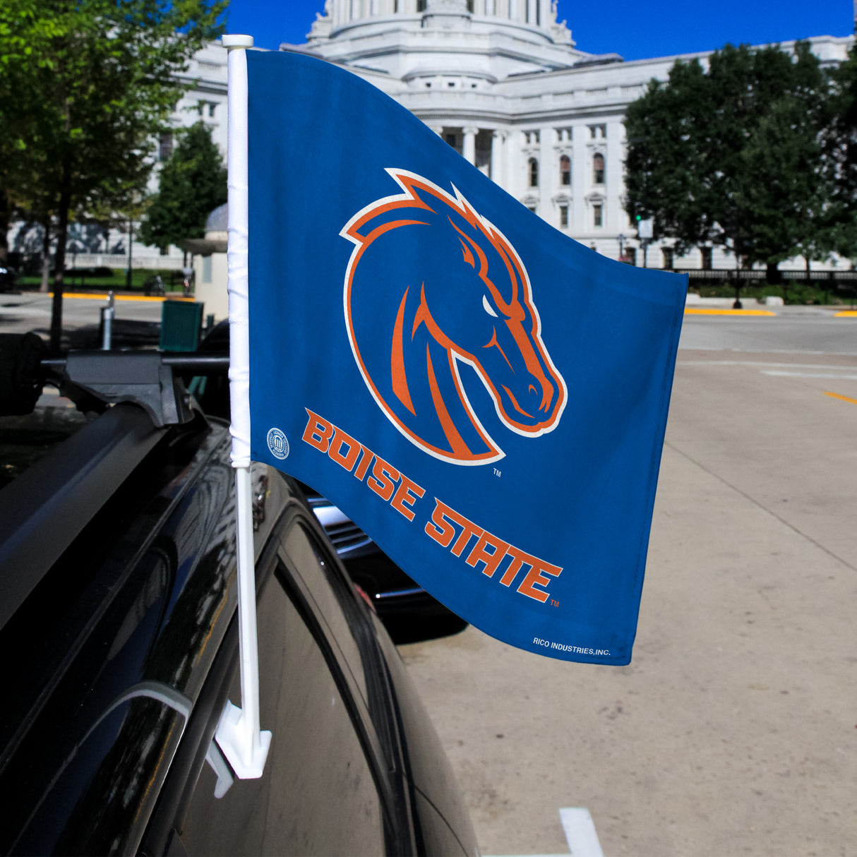 NCAA Boise State Broncos Car Flag Fan Gear NCAA Boise State Broncos