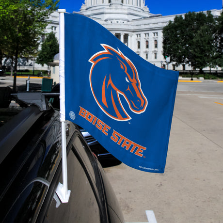 NCAA Boise State Broncos Car Flag Fan Gear NCAA Boise State Broncos