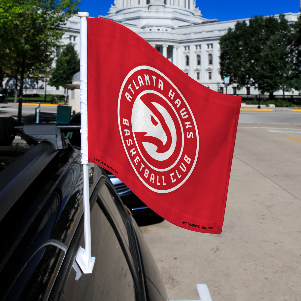 NBA Atlanta Hawks Car Flag Fan Gear NBA Atlanta Hawks