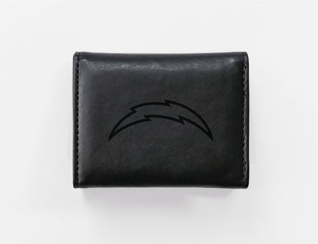 NFL Los Angeles Chargers Laser Engraved Trifold Wallet Fan Gear NFL Los Angeles Chargers