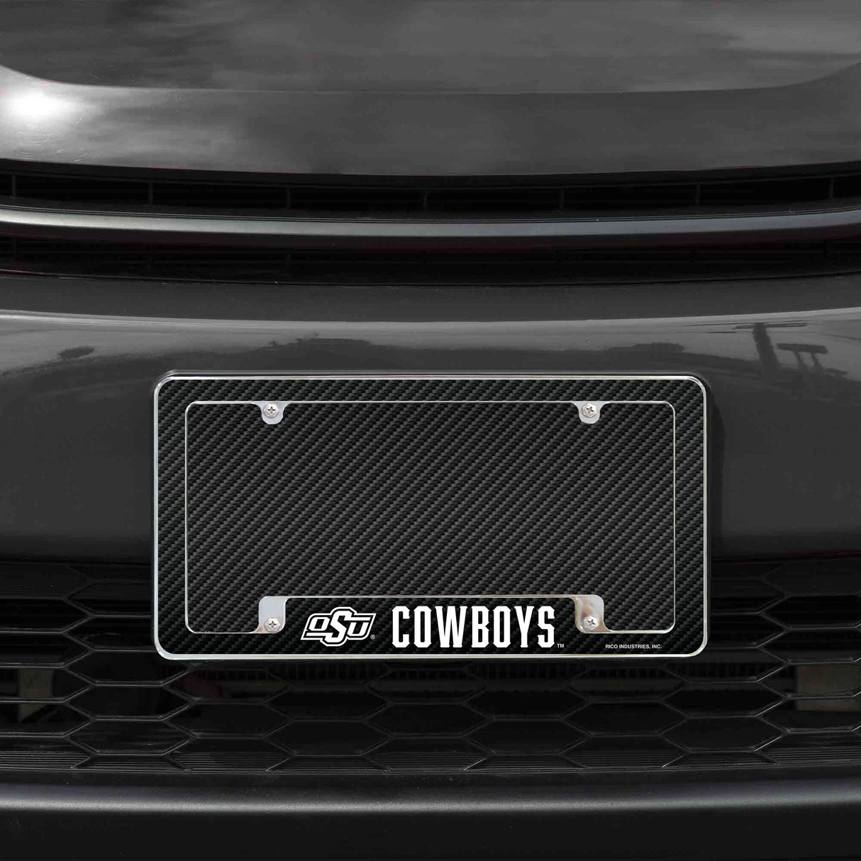 NCAA Oklahoma State Cowboys All Over Chrome Frame Fan Gear NCAA Oklahoma State Cowboys