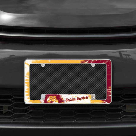 NCAA Minnesota Golden Gophers All Over Chrome Frame Fan Gear NCAA Minnesota Golden Gophers