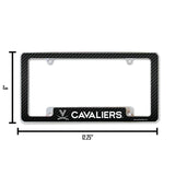 NCAA Virginia Cavaliers All Over Chrome Frame Fan Gear NCAA Virginia Cavaliers