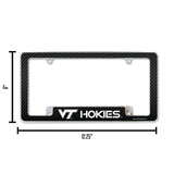 NCAA Virginia Tech Hokies All Over Chrome Frame Fan Gear NCAA Virginia Tech Hokies