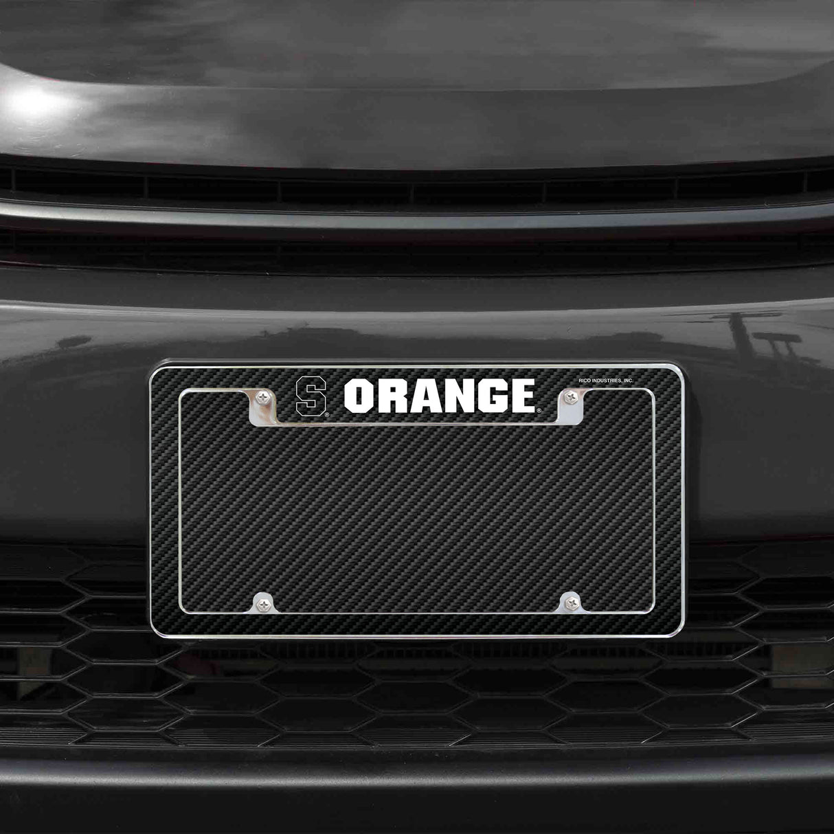 NCAA Syracuse Orange All Over Chrome Frame Fan Gear NCAA Syracuse Orange