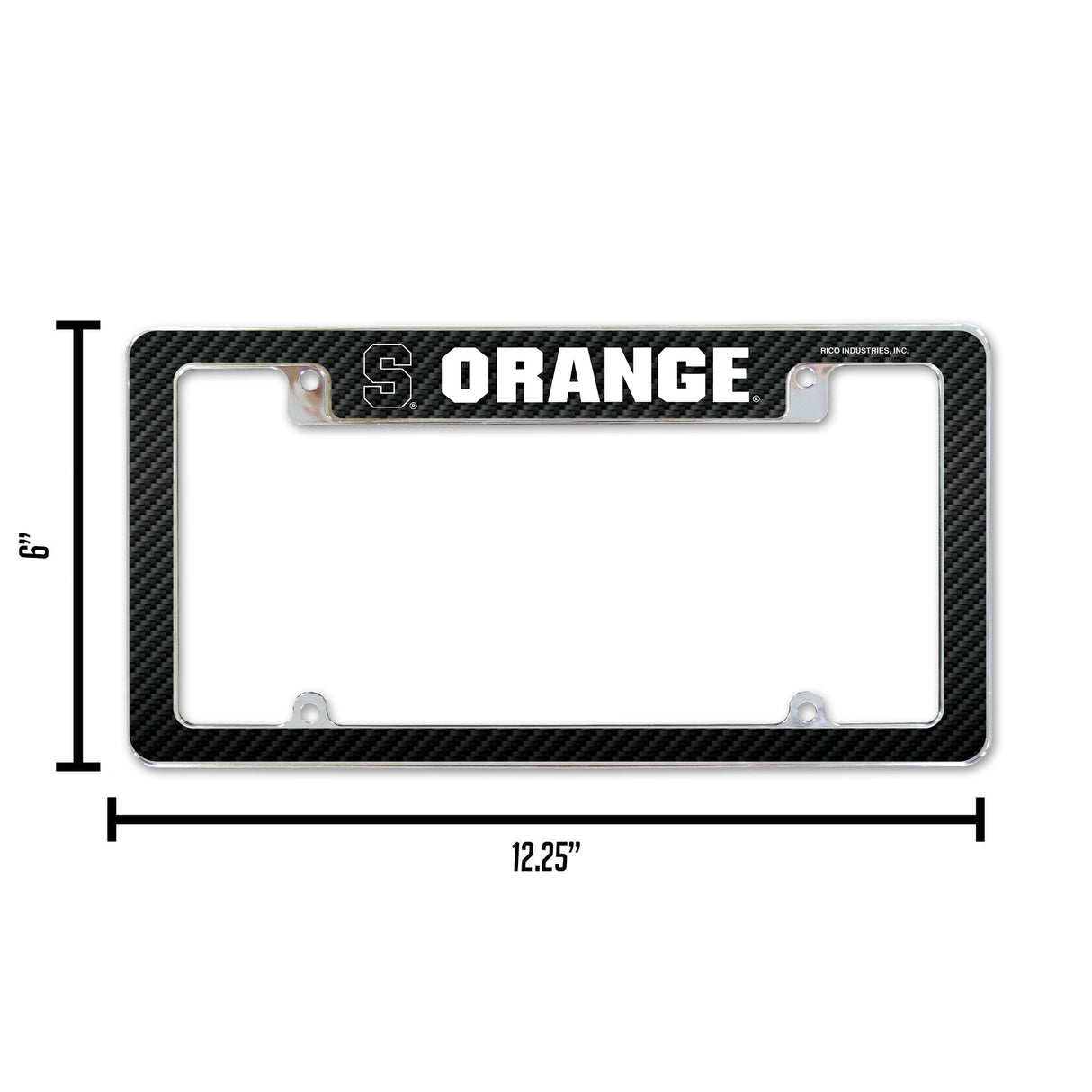 NCAA Syracuse Orange All Over Chrome Frame Fan Gear NCAA Syracuse Orange