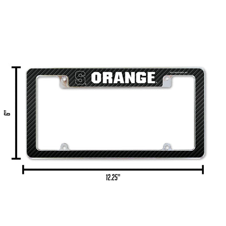 NCAA Syracuse Orange All Over Chrome Frame Fan Gear NCAA Syracuse Orange
