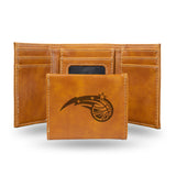 NBA Orlando Magic Laser Engraved Trifold Wallet Fan Gear NBA Orlando Magic