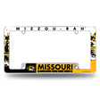 NCAA Missouri Tigers All Over Chrome Frame Fan Gear NCAA Missouri Tigers
