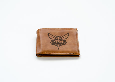 NBA Charlotte Hornets Laser Engraved Bill-Fold Fan Gear NBA Charlotte Hornets