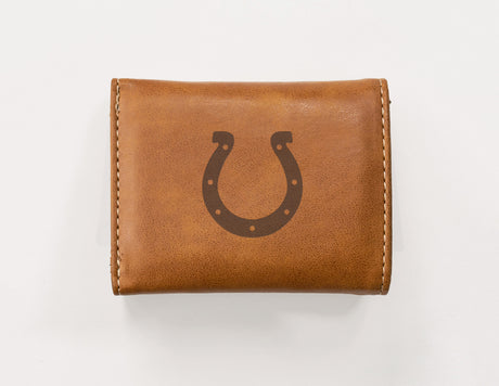 NFL Indianapolis Colts Laser Engraved Trifold Wallet Fan Gear NFL Indianapolis Colts