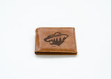 NHL Minnesota Wild Laser Engraved Billfold Fan Gear NHL Minnesota Wild