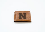 NCAA Nebraska Cornhuskers Laser Engraved Bill-Fold Fan Gear NCAA Nebraska Cornhuskers