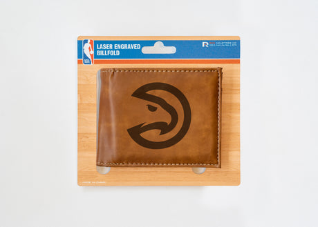 NBA Atlanta Hawks Laser Engraved Bill-Fold Fan Gear NBA Atlanta Hawks