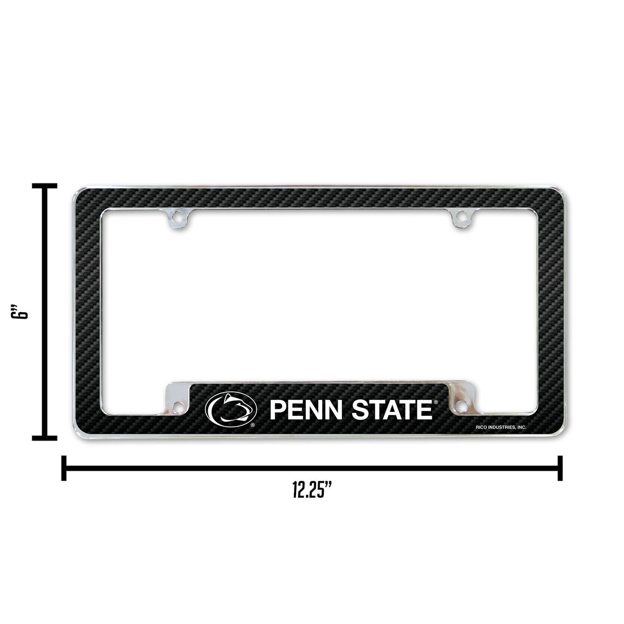 NCAA Penn State Nittany Lions - PSU All Over Chrome Frame Fan Gear NCAA Penn State Nittany Lions