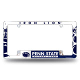 NCAA Penn State Nittany Lions - PSU All Over Chrome Frame Fan Gear NCAA Penn State Nittany Lions