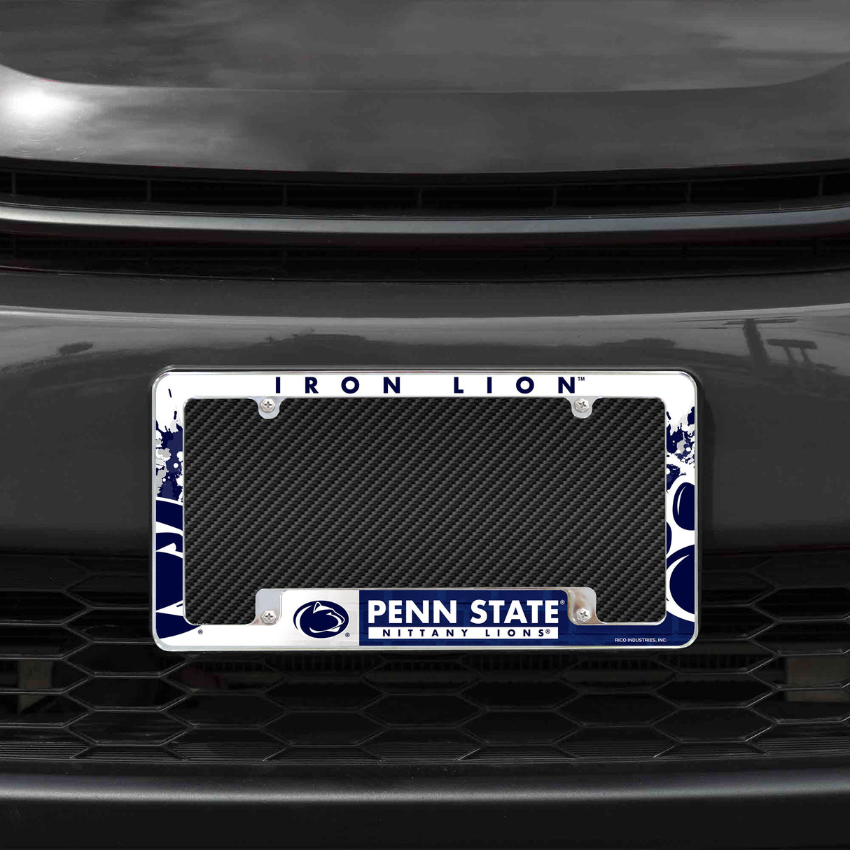 NCAA Penn State Nittany Lions - PSU All Over Chrome Frame Fan Gear NCAA Penn State Nittany Lions