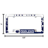 NCAA Penn State Nittany Lions - PSU All Over Chrome Frame Fan Gear NCAA Penn State Nittany Lions