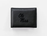 NCAA Mississippi Rebels - Ole Miss Laser Engraved Tri-Fold Wallet Fan Gear NCAA Mississippi Rebels