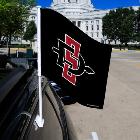NCAA San Diego State Aztecs - SDSU Car Flag Fan Gear NCAA San Diego State Aztecs