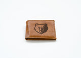 NBA Memphis Grizzlies Laser Engraved Bill-Fold Fan Gear NBA Memphis Grizzlies