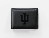 NCAA Indiana Hoosiers Laser Engraved Tri-Fold Wallet Fan Gear NCAA Indiana Hoosiers